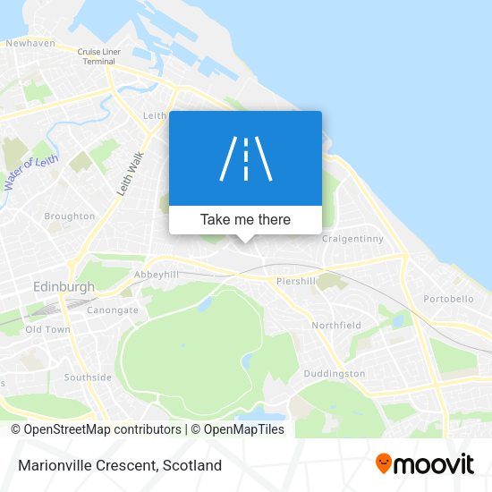 Marionville Crescent map