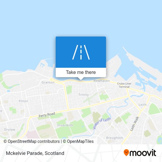 Mckelvie Parade map