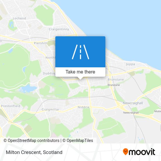 Milton Crescent map