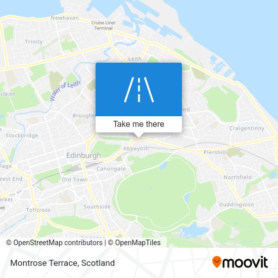 Montrose Terrace map