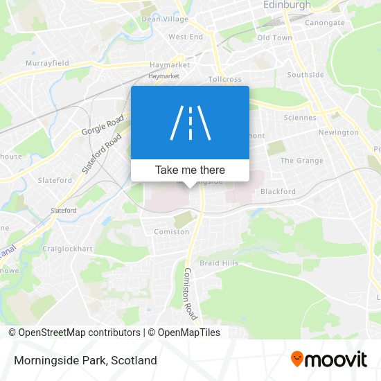 Morningside Park map