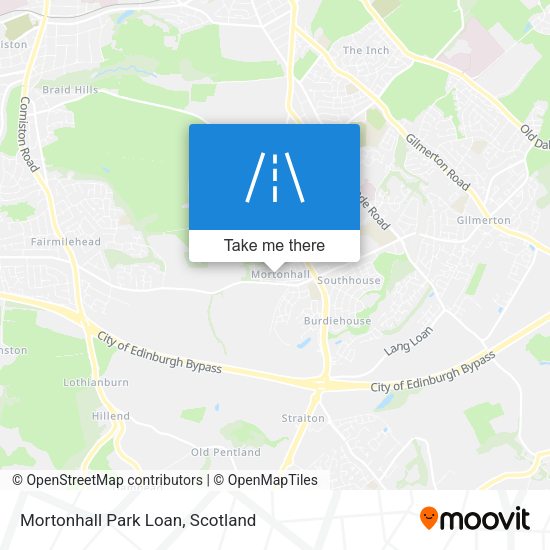Mortonhall Park Loan map