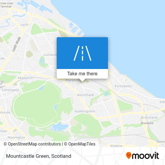 Mountcastle Green map