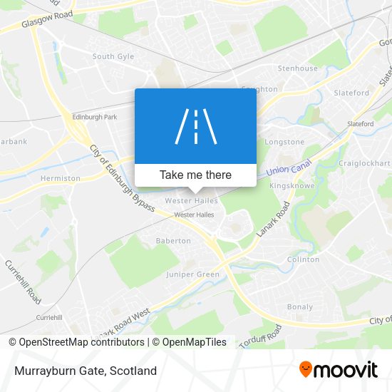 Murrayburn Gate map