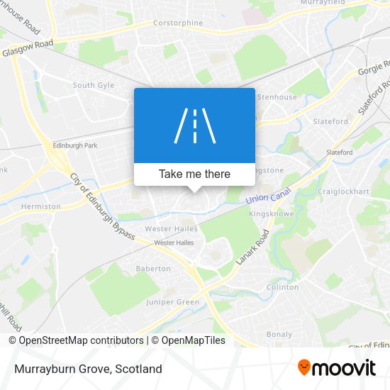 Murrayburn Grove map