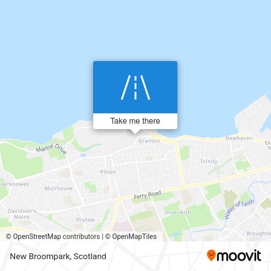 New Broompark map