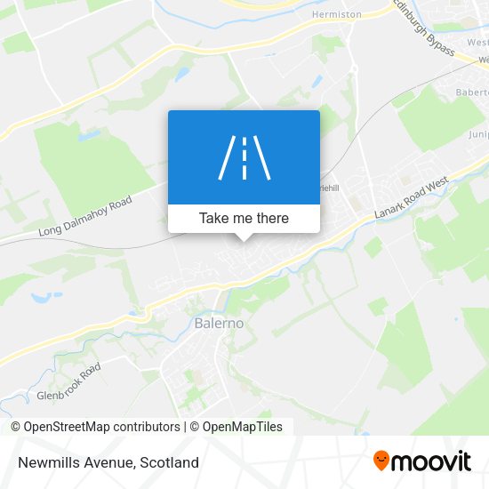 Newmills Avenue map