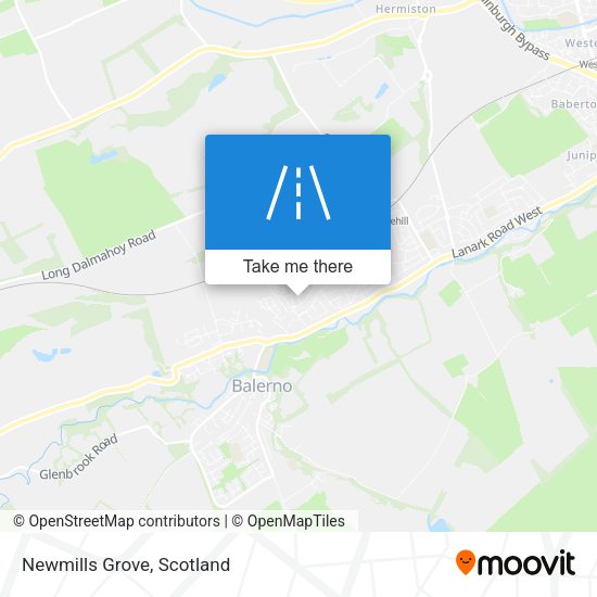 Newmills Grove map