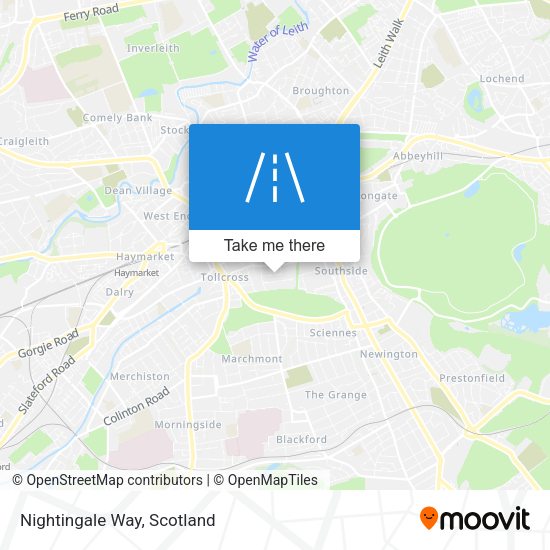 Nightingale Way map