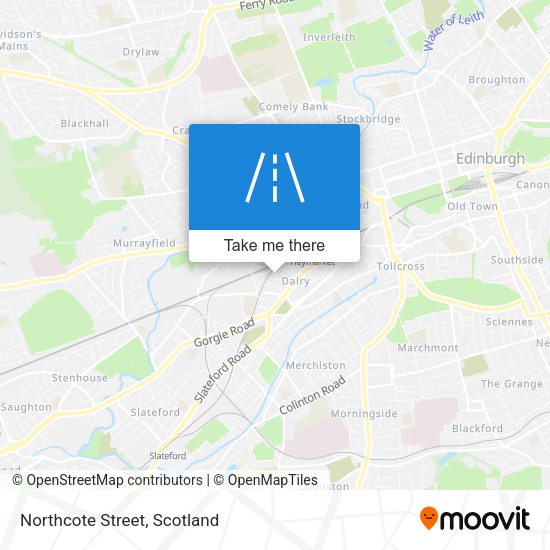 Northcote Street map