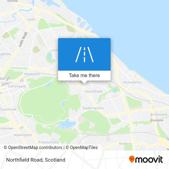 Northfield Road map