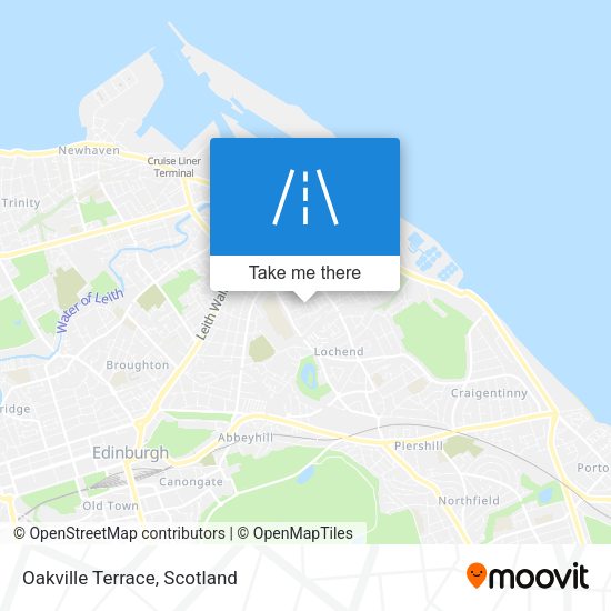 Oakville Terrace map