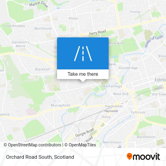 Orchard Road South map
