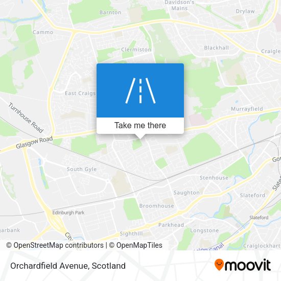 Orchardfield Avenue map