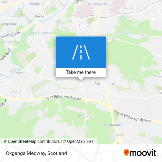 How to get to Oxgangs Medway, Edinburgh by Bus or Train?