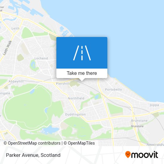 Parker Avenue map