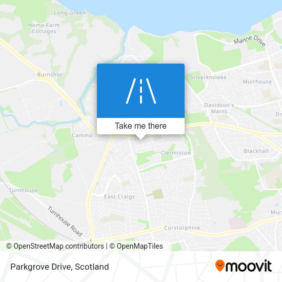 Parkgrove Drive map