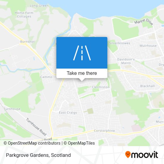 Parkgrove Gardens map