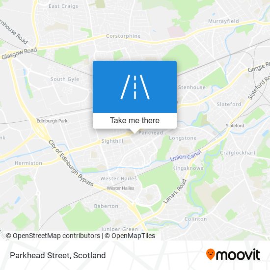 Parkhead Street map