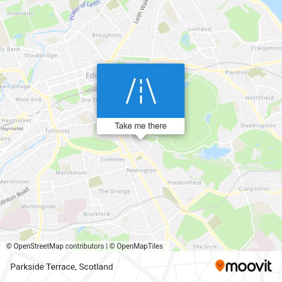 Parkside Terrace map
