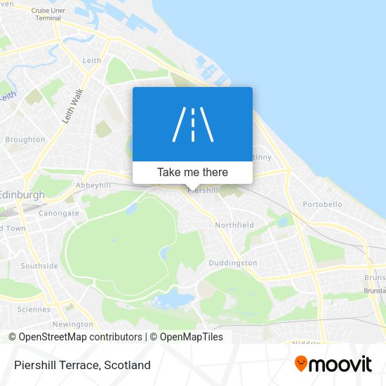 Piershill Terrace map