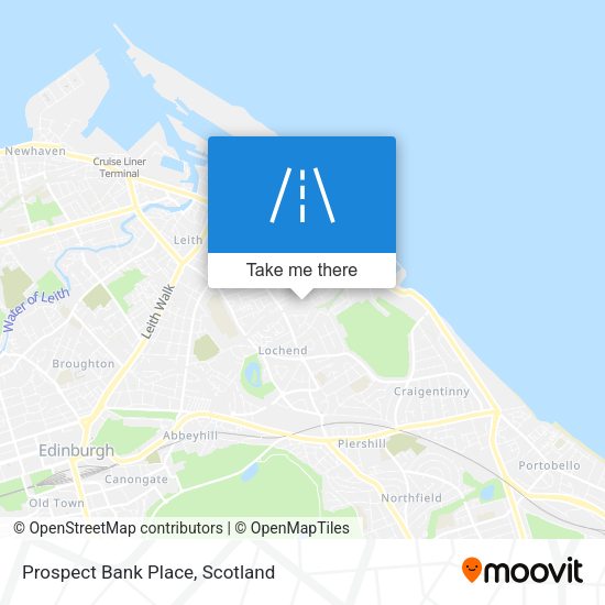 Prospect Bank Place map