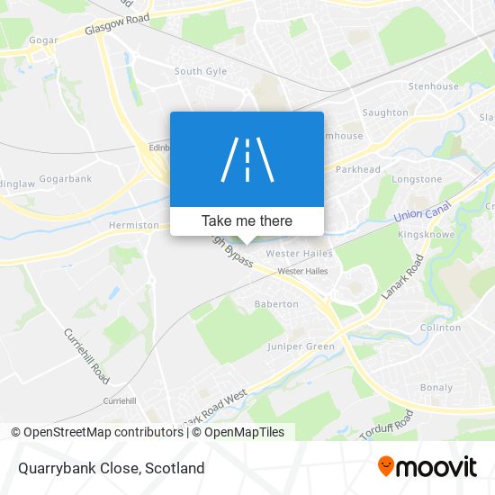 Quarrybank Close map