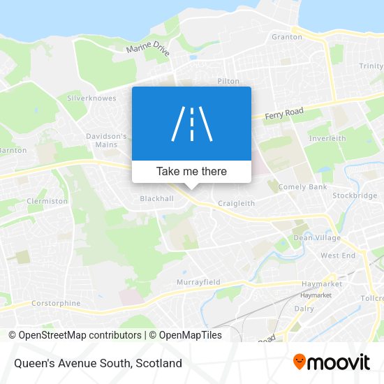 Queen's Avenue South map