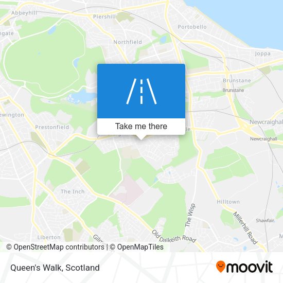Queen's Walk map