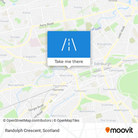 Randolph Crescent map