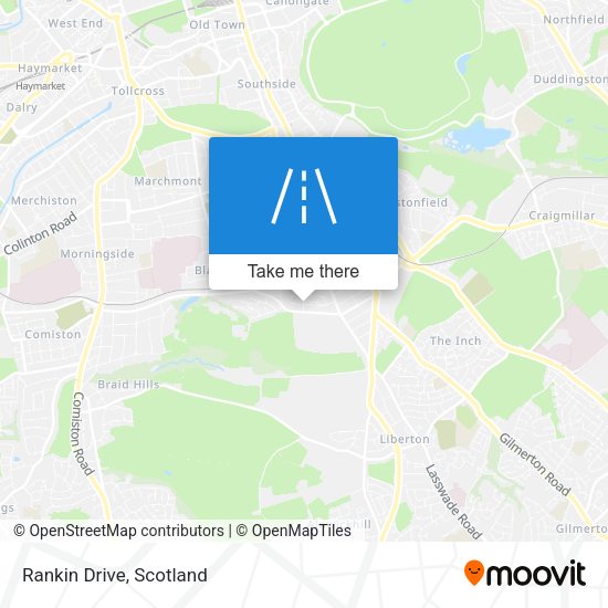 Rankin Drive map