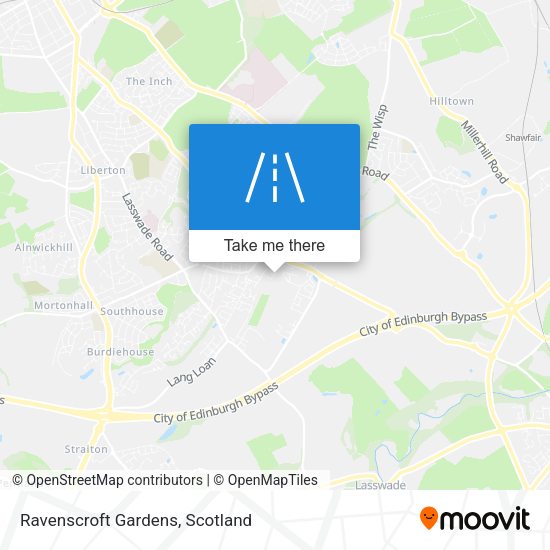 Ravenscroft Gardens map