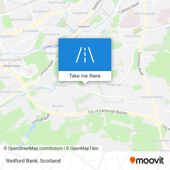 Redford Bank map
