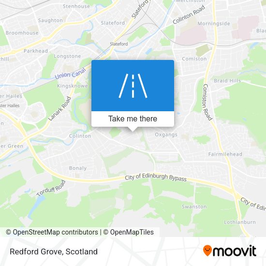 Redford Grove map