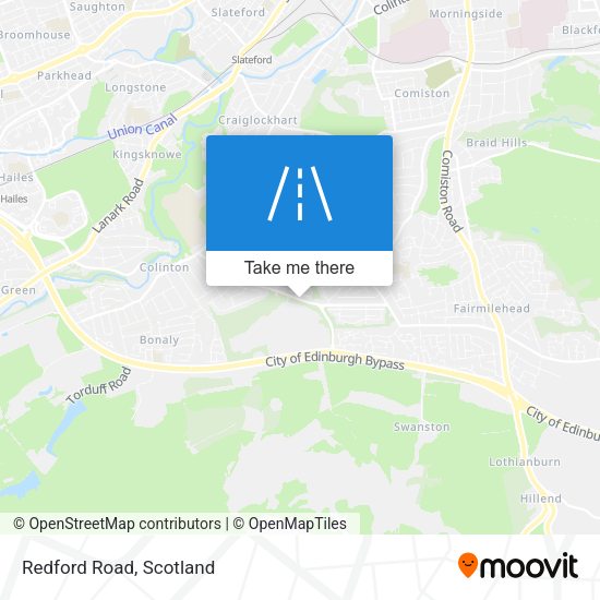 Redford Road map