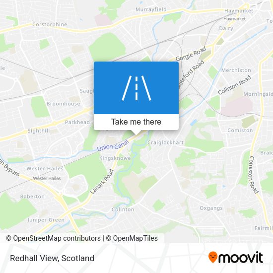 Redhall View map