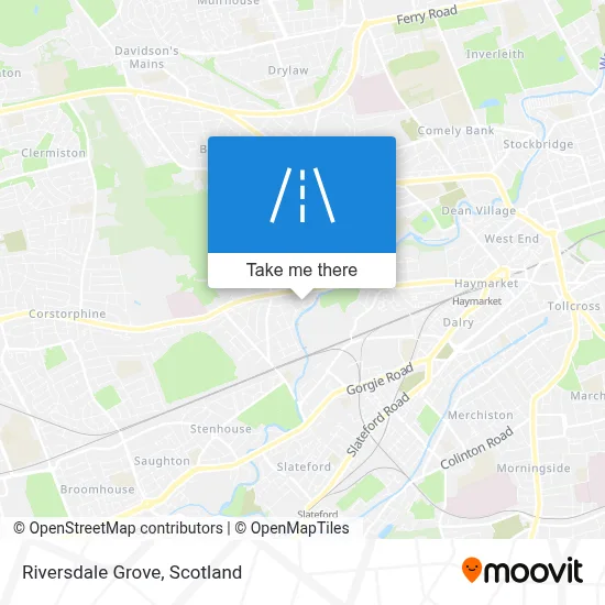 Riversdale Grove map
