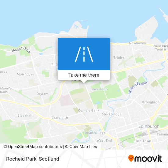Rocheid Park map