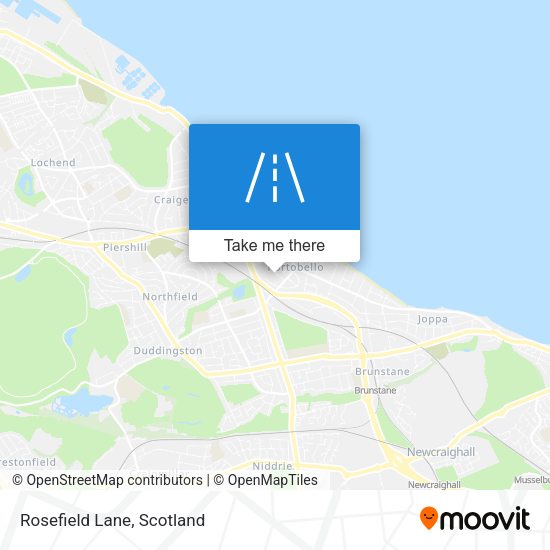 Rosefield Lane map