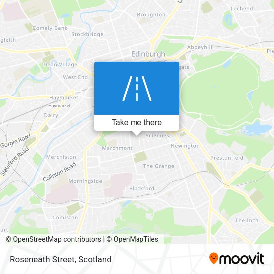 Roseneath Street map
