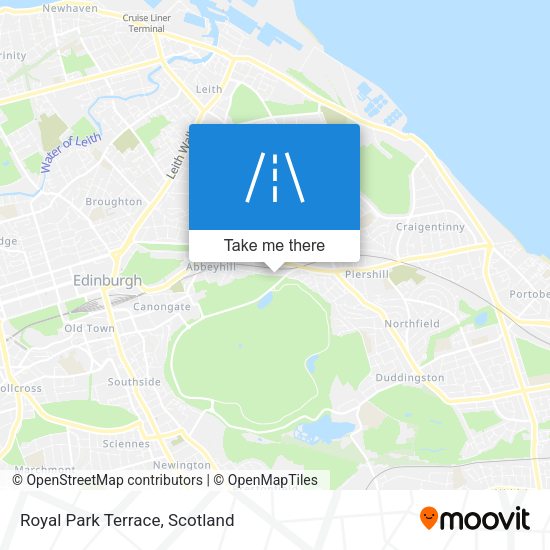 Royal Park Terrace map