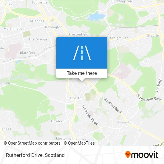 Rutherford Drive map