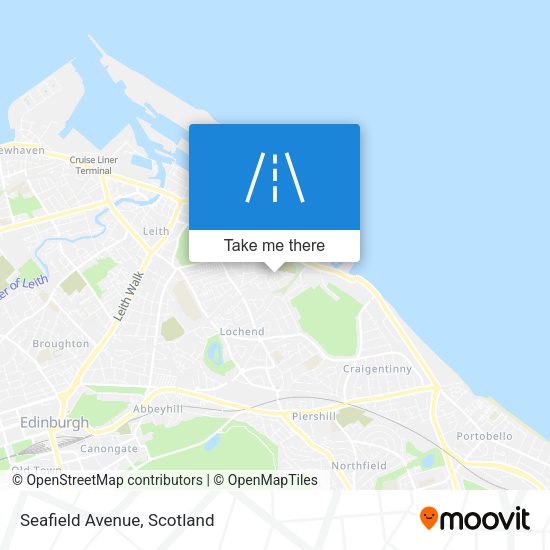 Seafield Avenue map