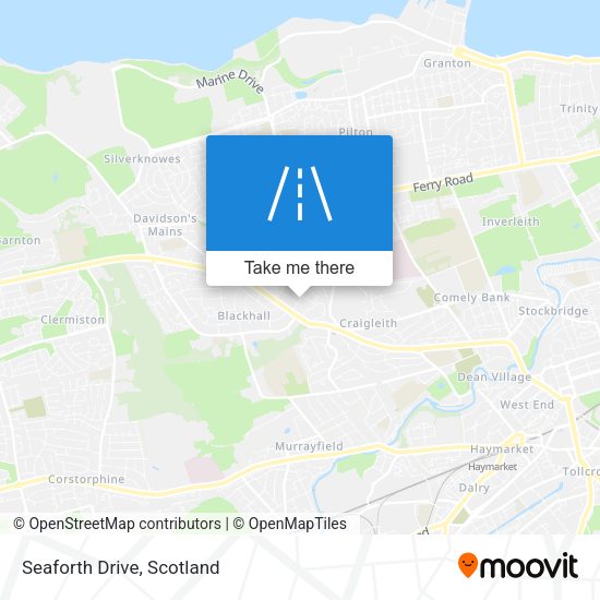 Seaforth Drive map