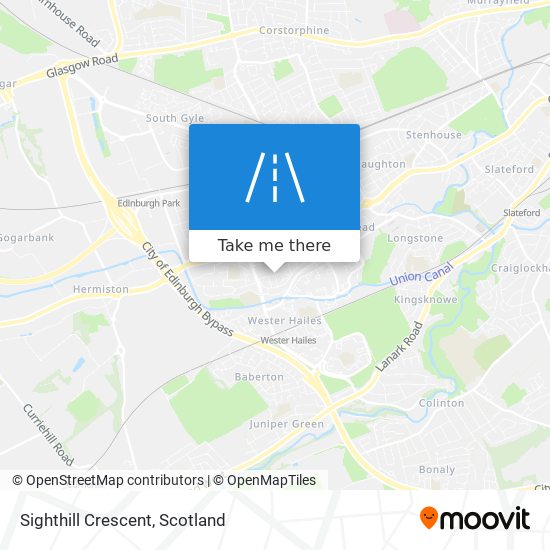 Sighthill Crescent map