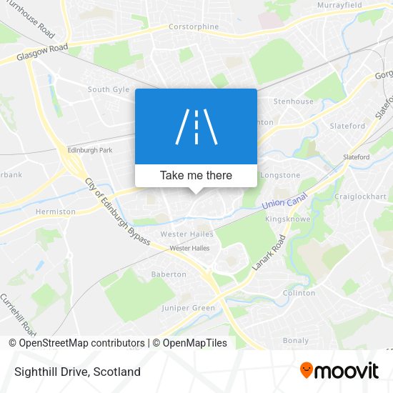 Sighthill Drive map