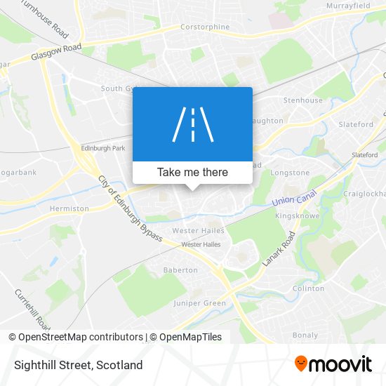 Sighthill Street map