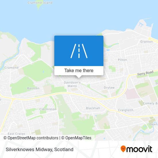 Silverknowes Midway map