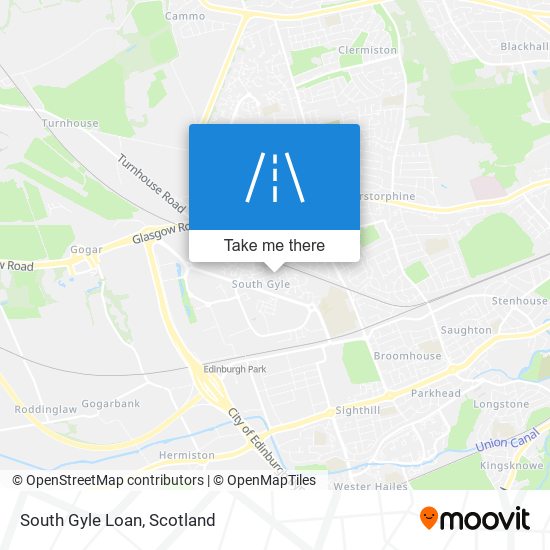 South Gyle Loan map