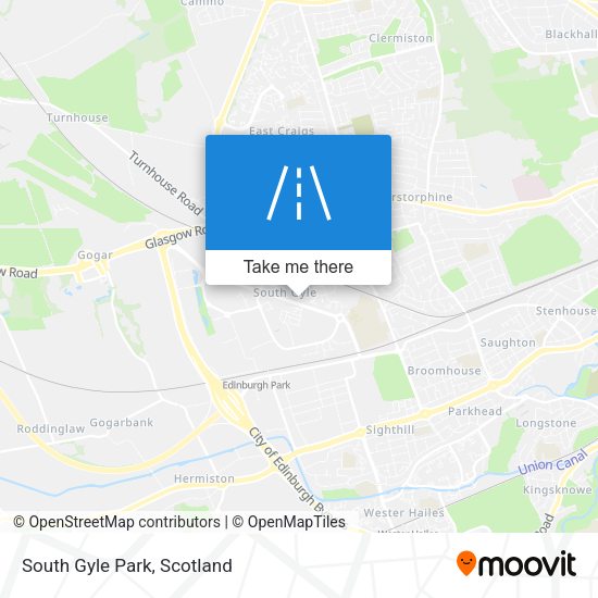 South Gyle Park map